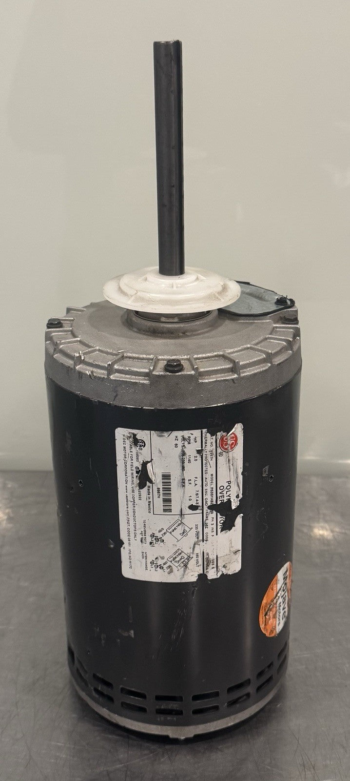 US Motors 8987H Polyphase Air Over Motor 2HP 1140 RPM 208-230/460V NEW!