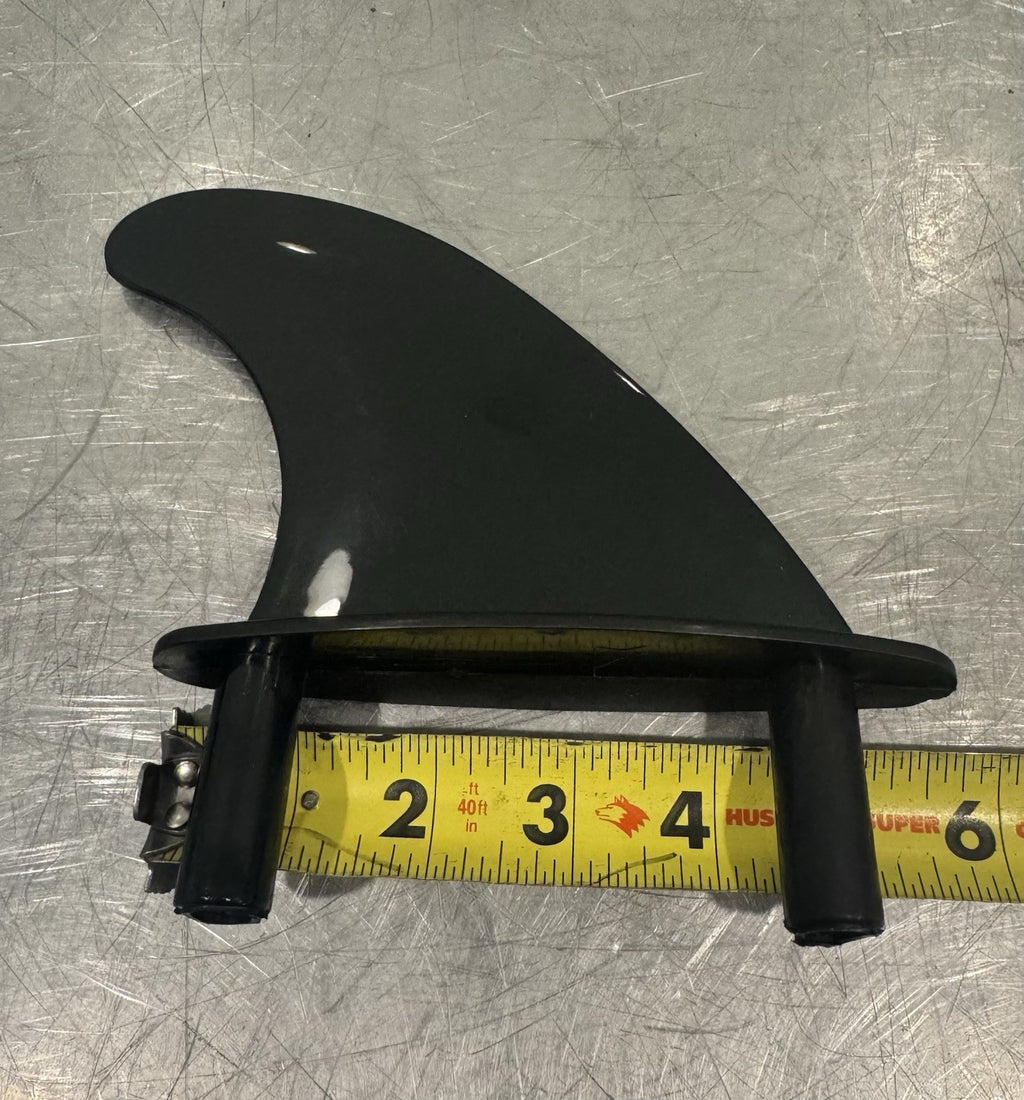 Santa Barbara Surfin SBS Fin Set Of 3 Black NEW! FREE SHIPPING!