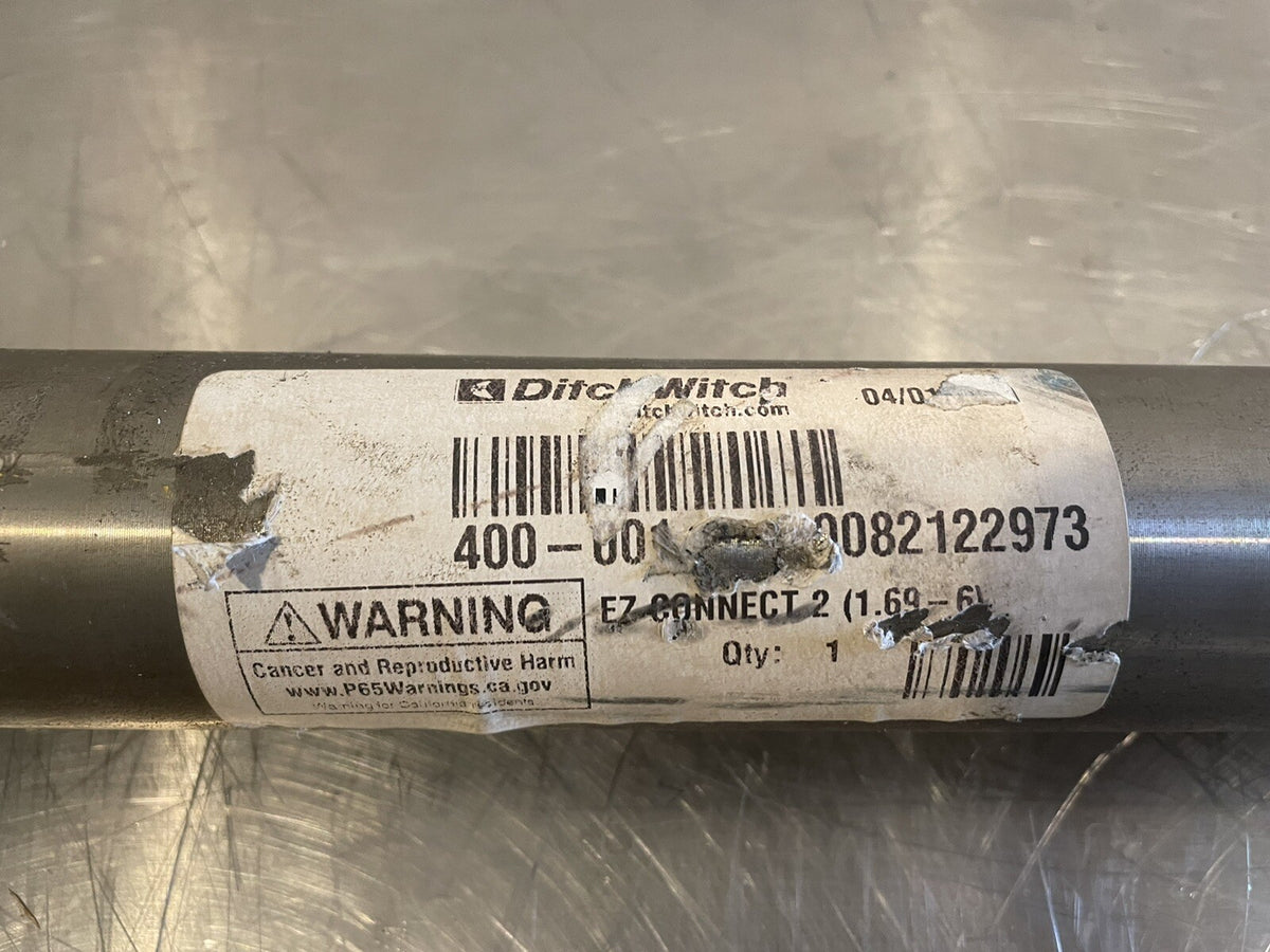 Ditch Witch 400-001 EZ Connect 2 Horizontal Drill Assembly 1.69-6 NEW!!