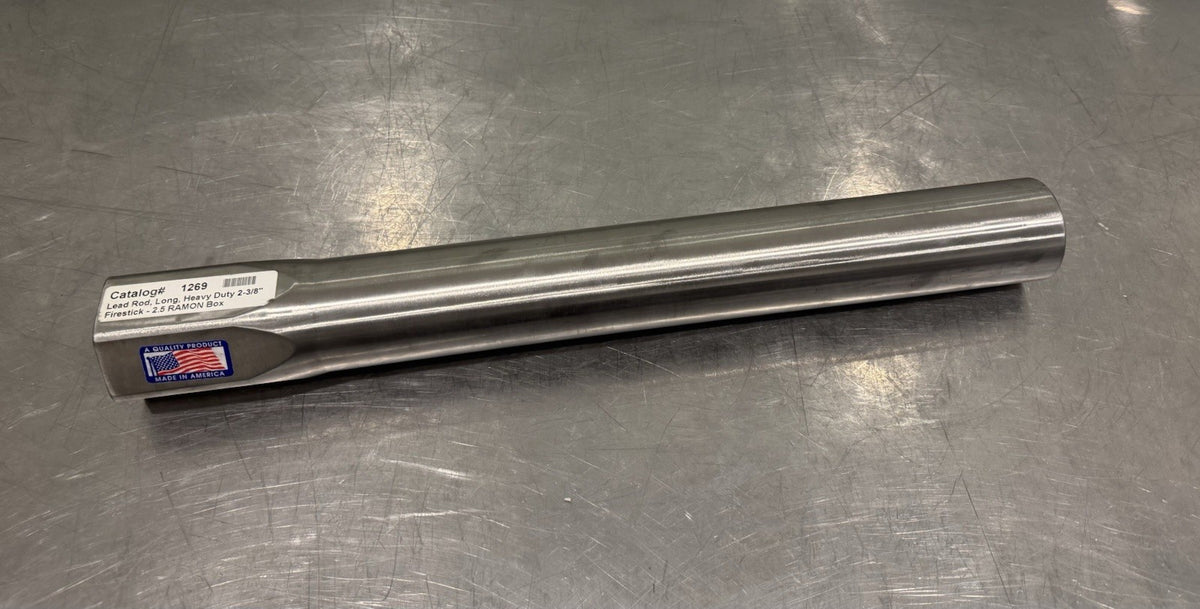Lead Rod Long Heavy Duty 2-3/8" Firestick 2.5” Ramon Box 1269 Railhead QC NEW!