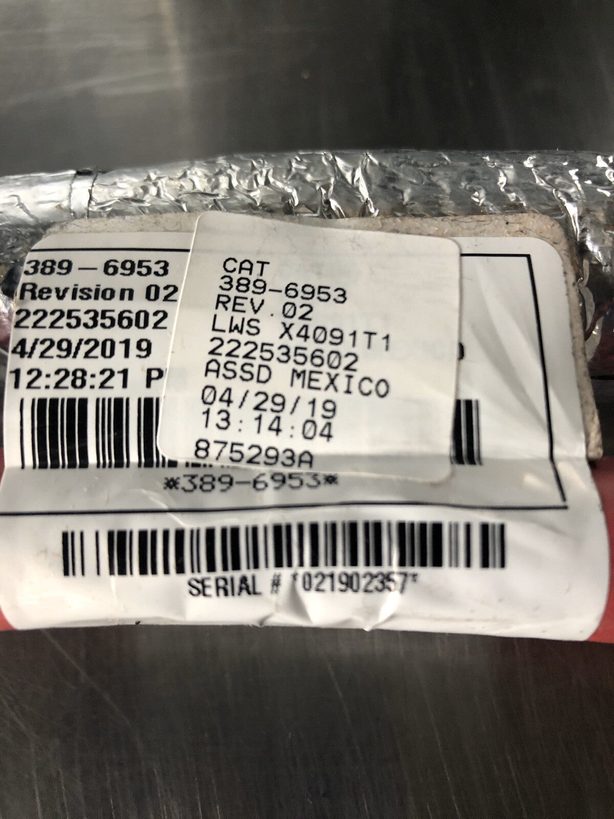 Caterpillar 389-6953 Genuine Cat Battery Cable Replacement NEW!! FREE SHIPPING!!