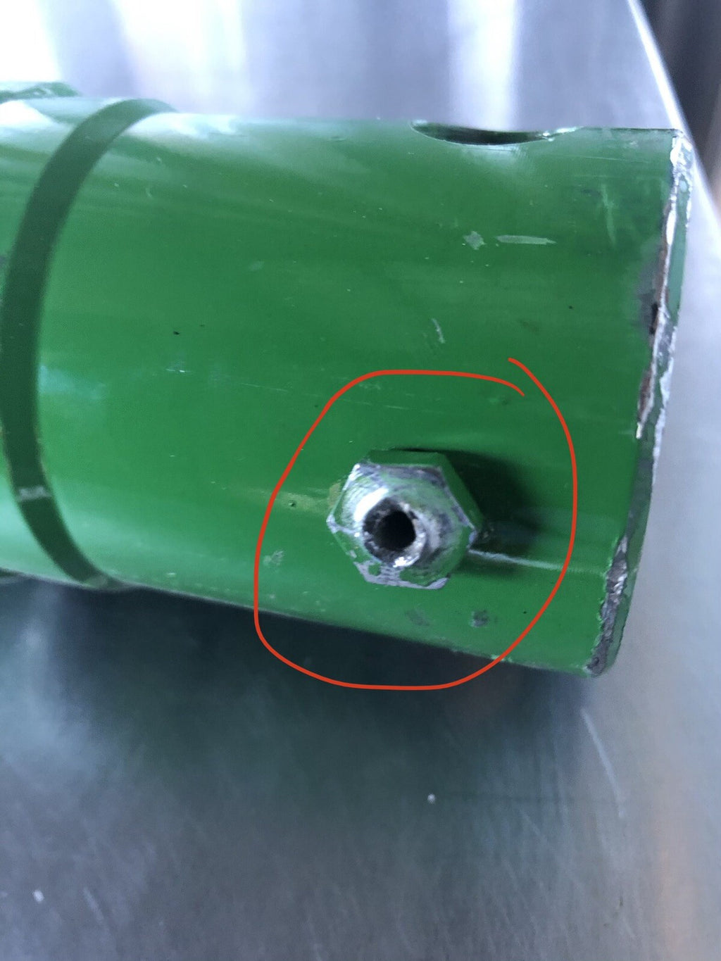 Green Hydraulic Cylinder 40.5” John Deere 2.5” Wide A060520545 NEW!!