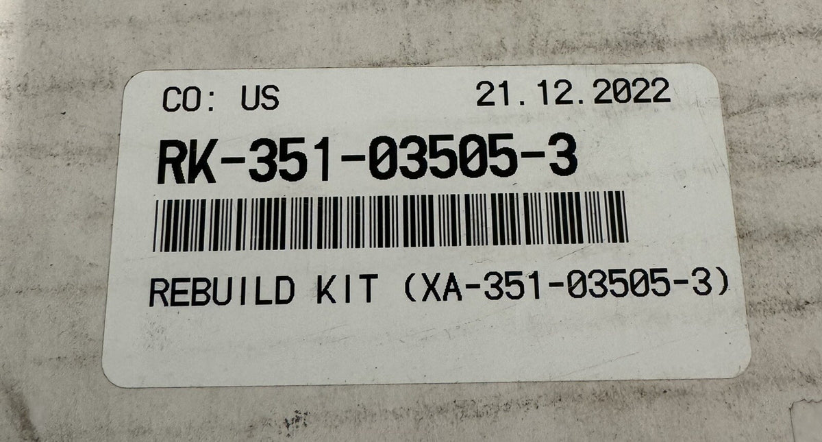 SAF Holland RK-351-03505-3 Air Release Rebuild Kit NEW IN BOX! FREE SHIPPING!