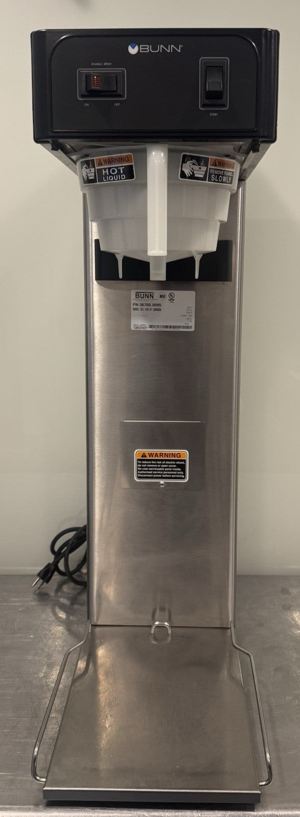 Bunn 36700.0095 TB3 Tea Brewer 120V 29” REFURBISHED! FREE SHIPPING! 
