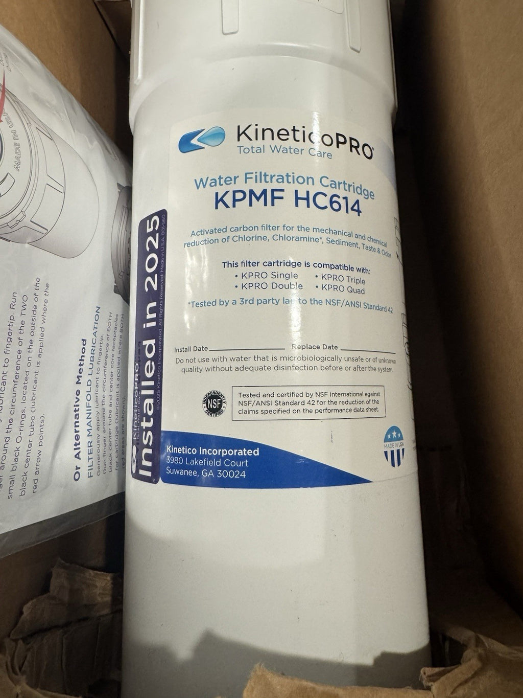 KineticoPRO KPMF HC614 Filter Cartridge NEW IN BOX! FREE SHIPPING!