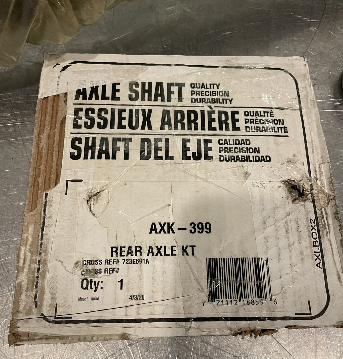 AXK-399 Axle Shaft 723E691A NEW! FREE SHIPPING!