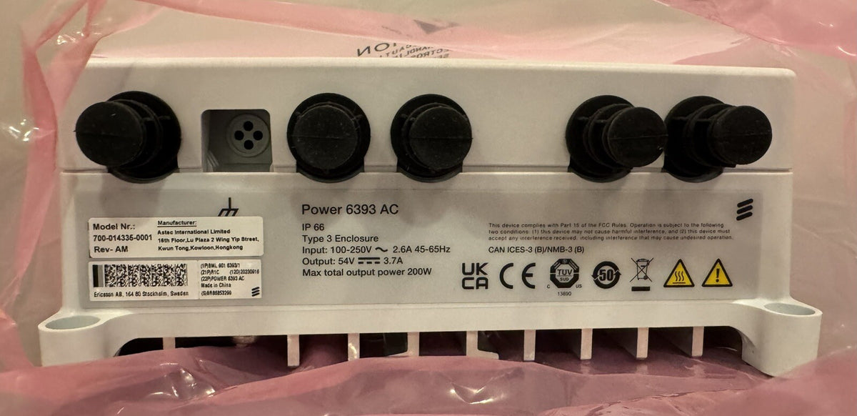Ericsson BML 901 6393/1 AC Main Unit 700-014335-0001 NEW IN BOX! FREE SHIPPING!