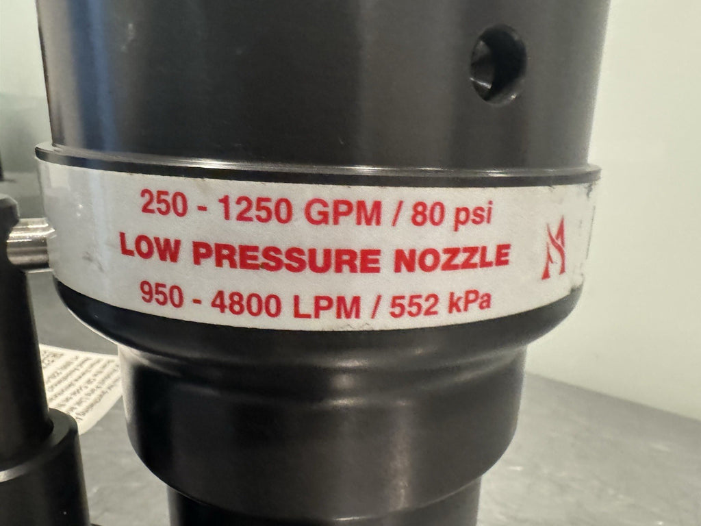 Akron 5177 Akromatic Low Pressure Master Stream Nozzle 2.50 NH 250-1250 GPM NEW!