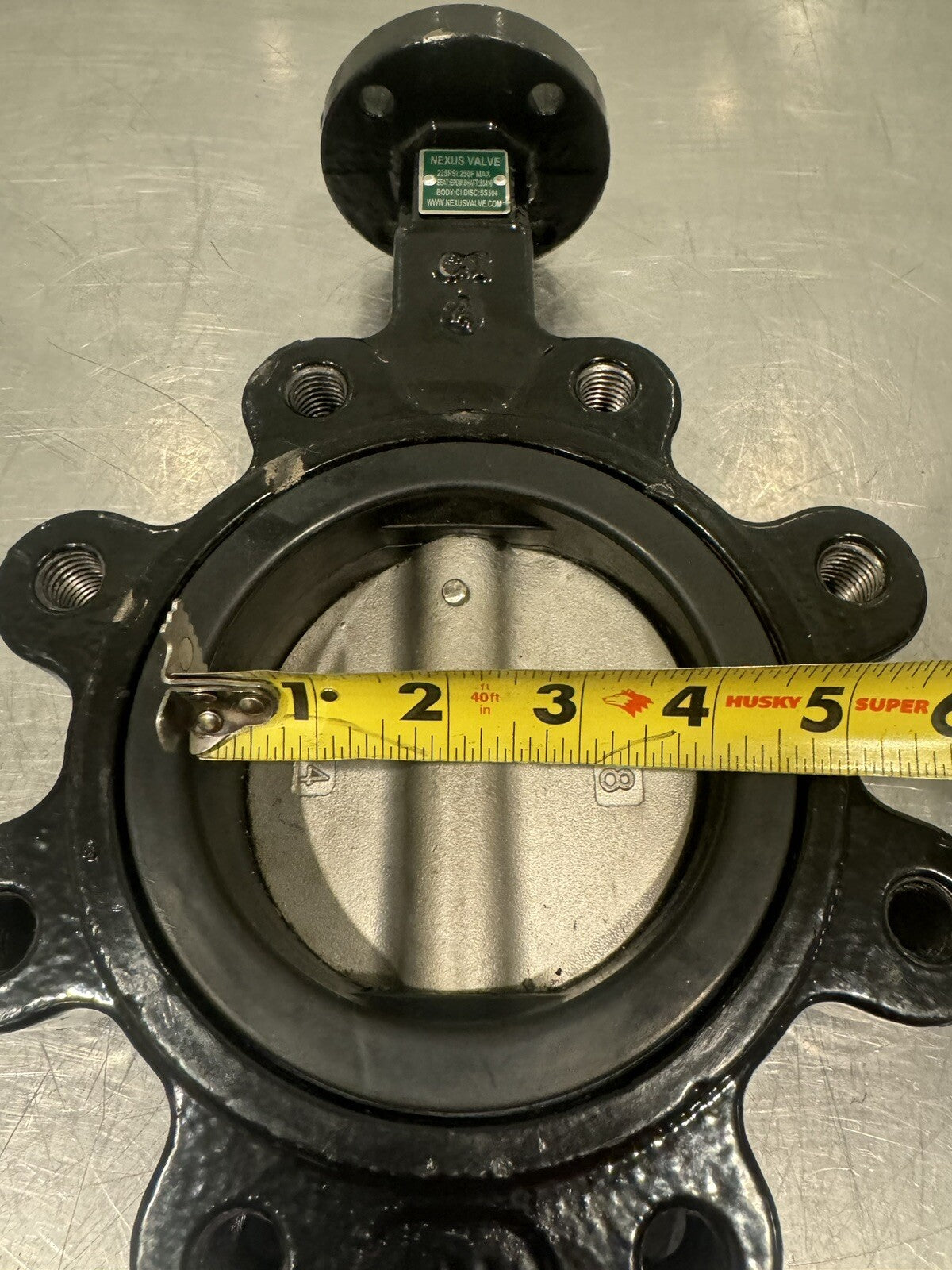 Nexus Butterfly Valve DN100 4” NO HANDLE NEW! FREE SHIPPING!