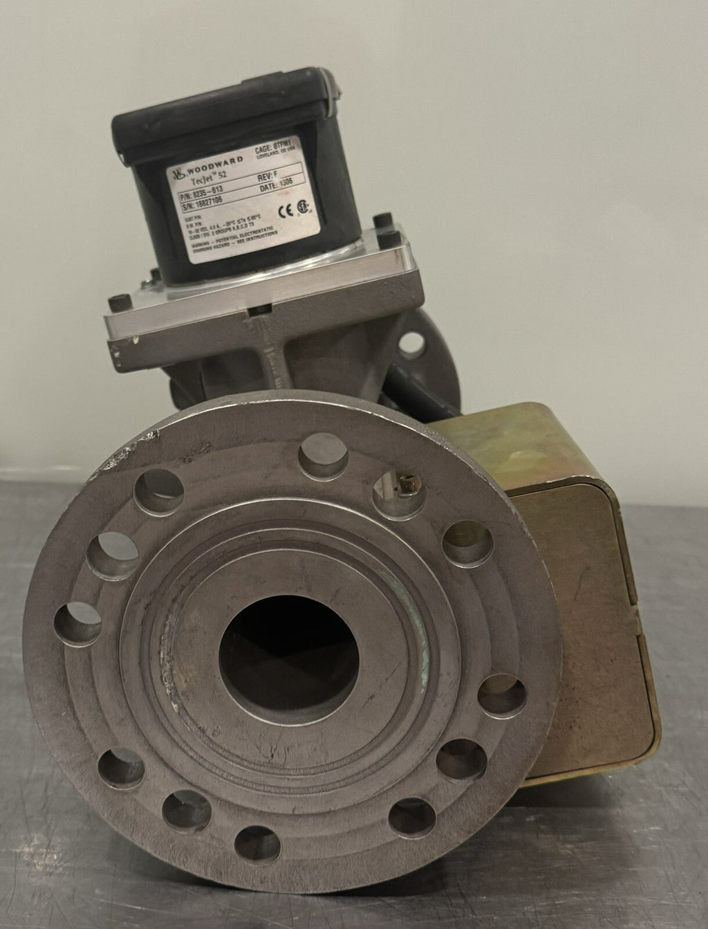 Woodward 8407-527 Actuated Gas Valve UNTESTED MAY WORK! FREE SHIPPING!