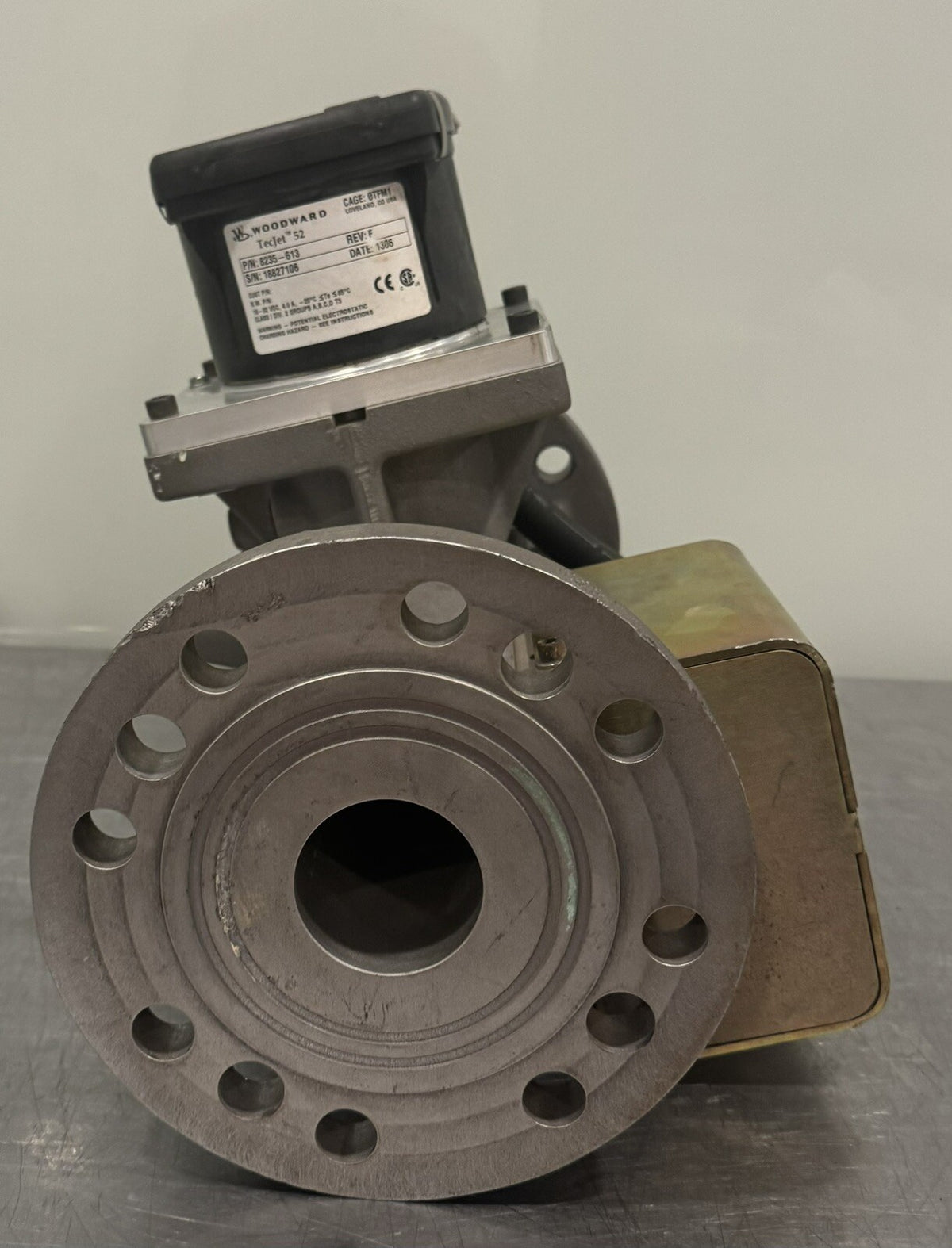 Woodward 8407-527 Actuated Gas Valve UNTESTED MAY WORK! FREE SHIPPING!