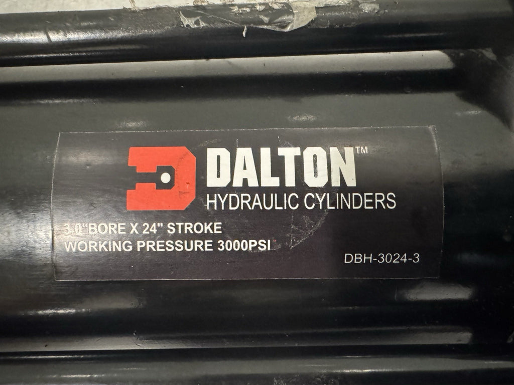 Dalton DBH-3024-3 Hydraulic Cylinder 3” Bore 24” Stroke Double Acting NEW!
