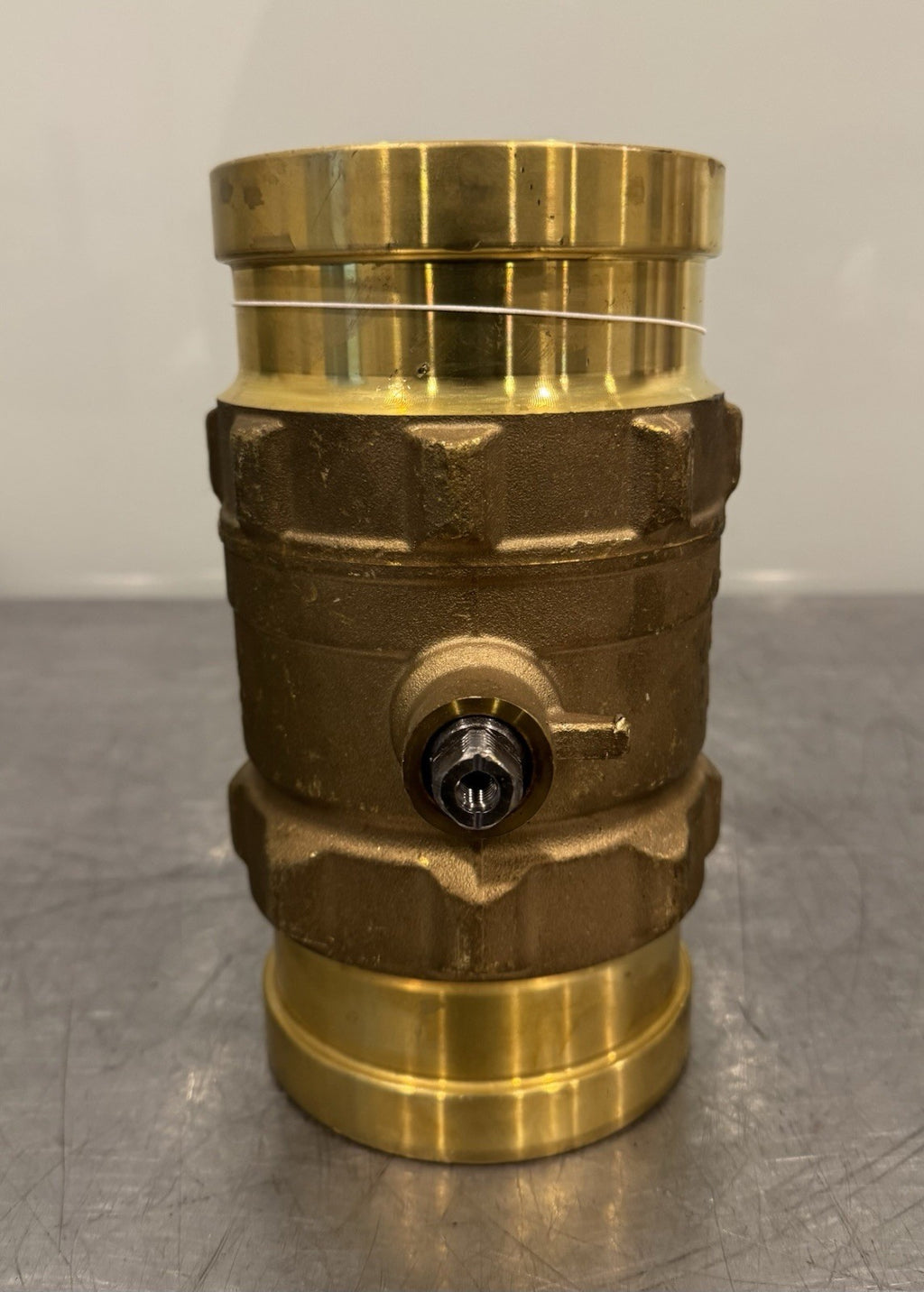 Bonomi 4" Brass Press Ball Valve CW511L 200 CWP NEW! NO HANDLE! SHIPS FREE!