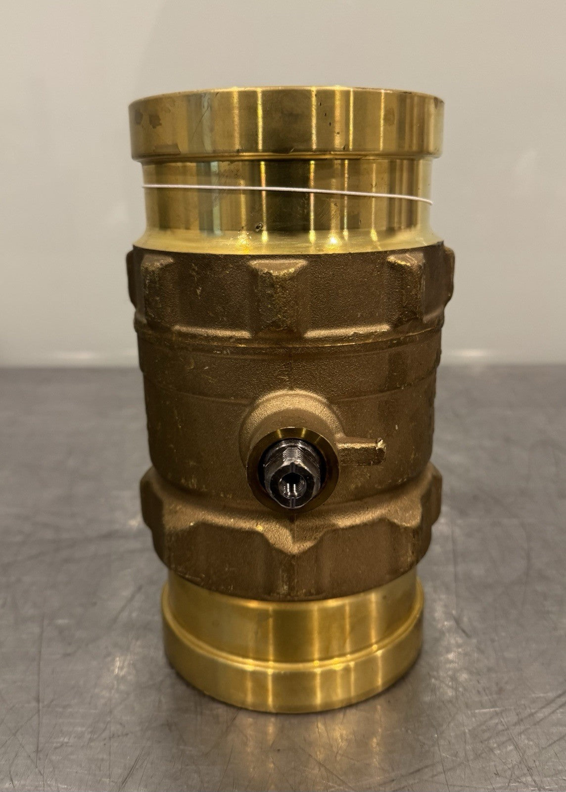 Bonomi 4" Brass Press Ball Valve CW511L 200 CWP NEW! NO HANDLE! SHIPS FREE!