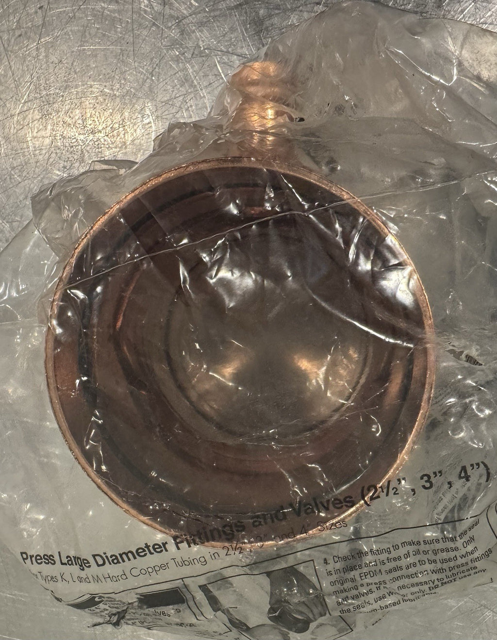 Nibco PC611 Tee 4” X 4” X 3/4” Press Copper NEW! FREE SHIPPING!