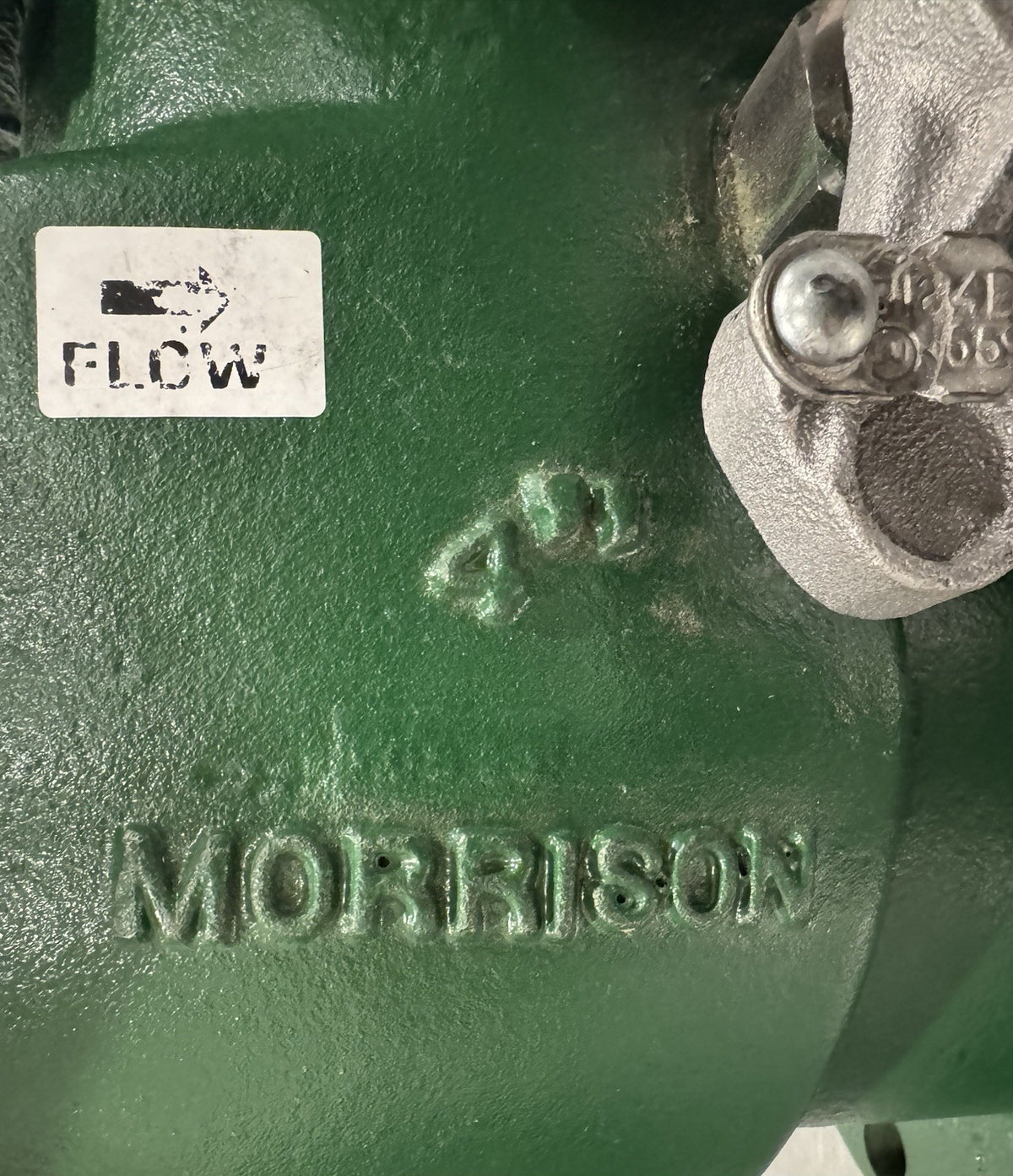 Morrison 346FDI 4" External Emergency Valve Flanged NEW! FREE SHIPPING!
