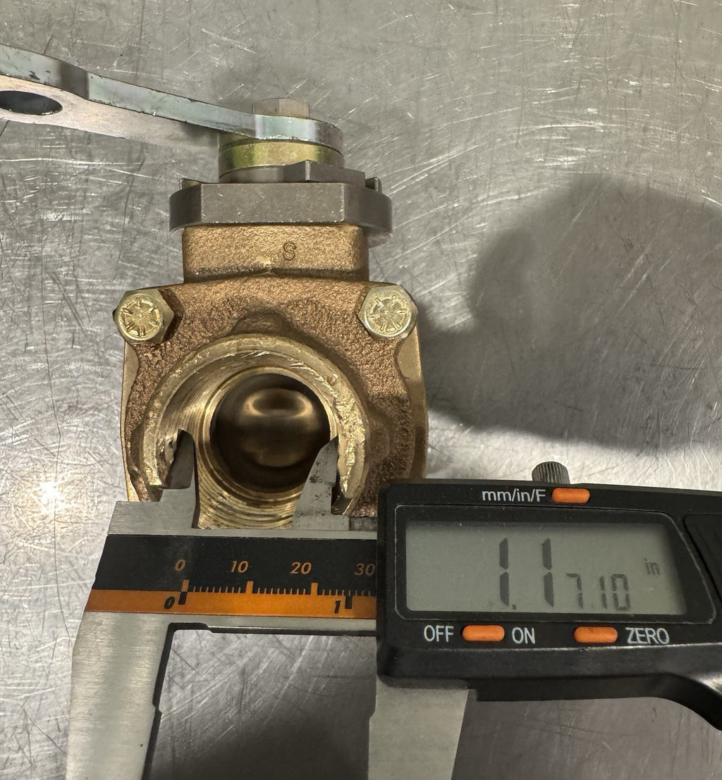 Akron Brass 1” Swing Out Valve 88100006-605581 SS Ball NEW! SCRAPES! SHIPS FREE!
