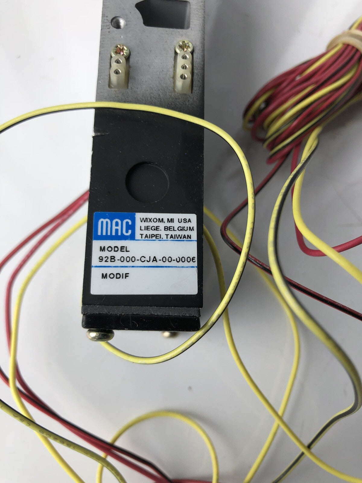 Mac 92B-000-CJA-00-0006 Solenoid Valve NEW!!! FREE SHIPPING!!!