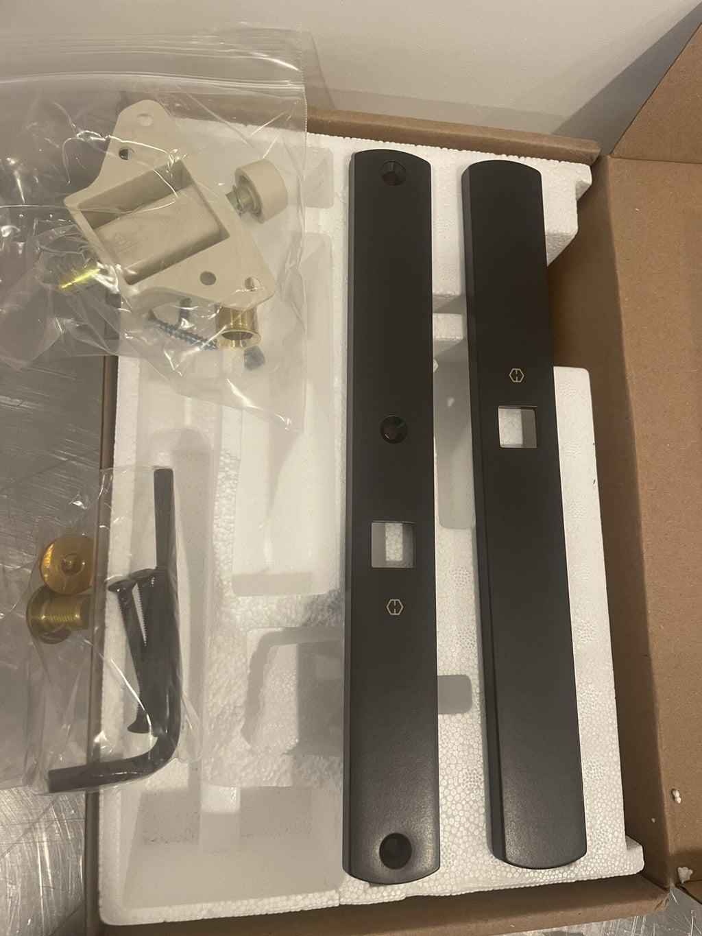 Hoppe Verona M151VK/2165N Non Locking Dummy Pair Matte Black NEW! FREE SHIPPING