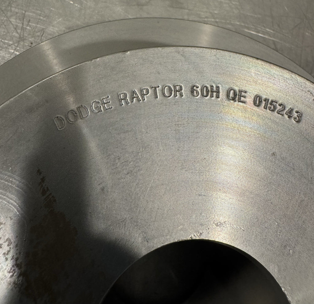 Dodge 015243 Raptor 60HRB QE Coupling Hub ASSY NEW! FREE SHIPPING!