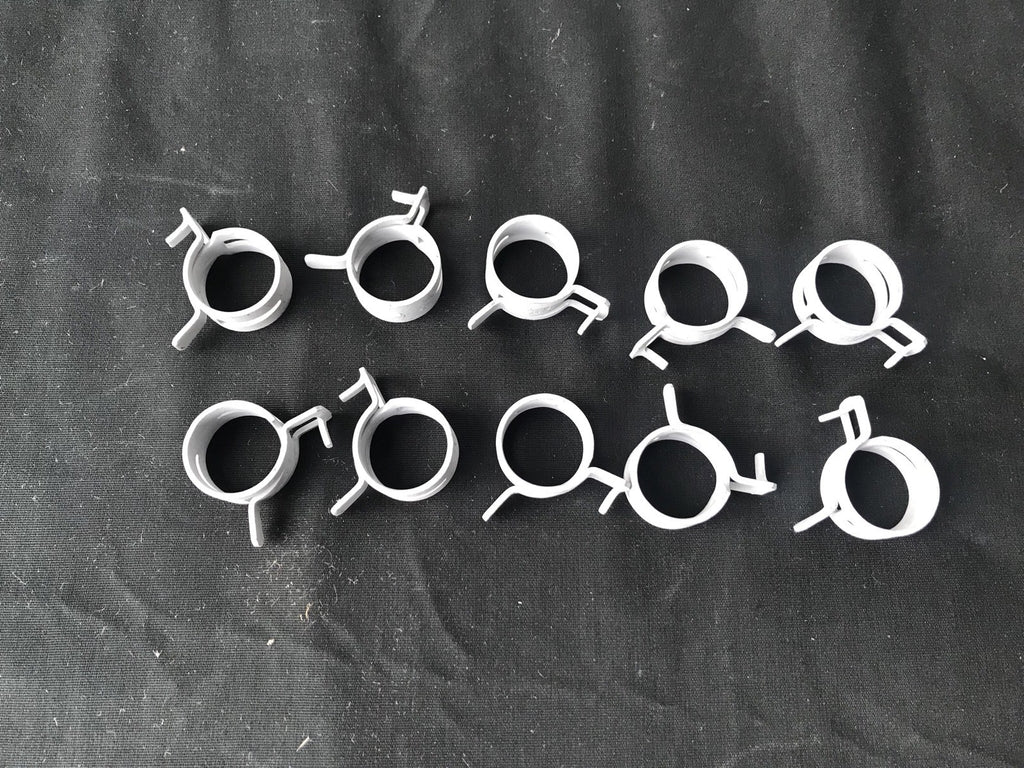 Mubea 27 X 15 Gray STD Hose Clamp 1” 27150800 6570-033 Lot Of 10 NEW