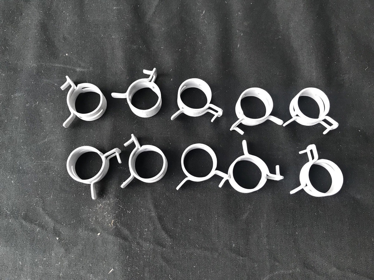 Mubea 27 X 15 Gray STD Hose Clamp 1” 27150800 6570-033 Lot Of 10 NEW