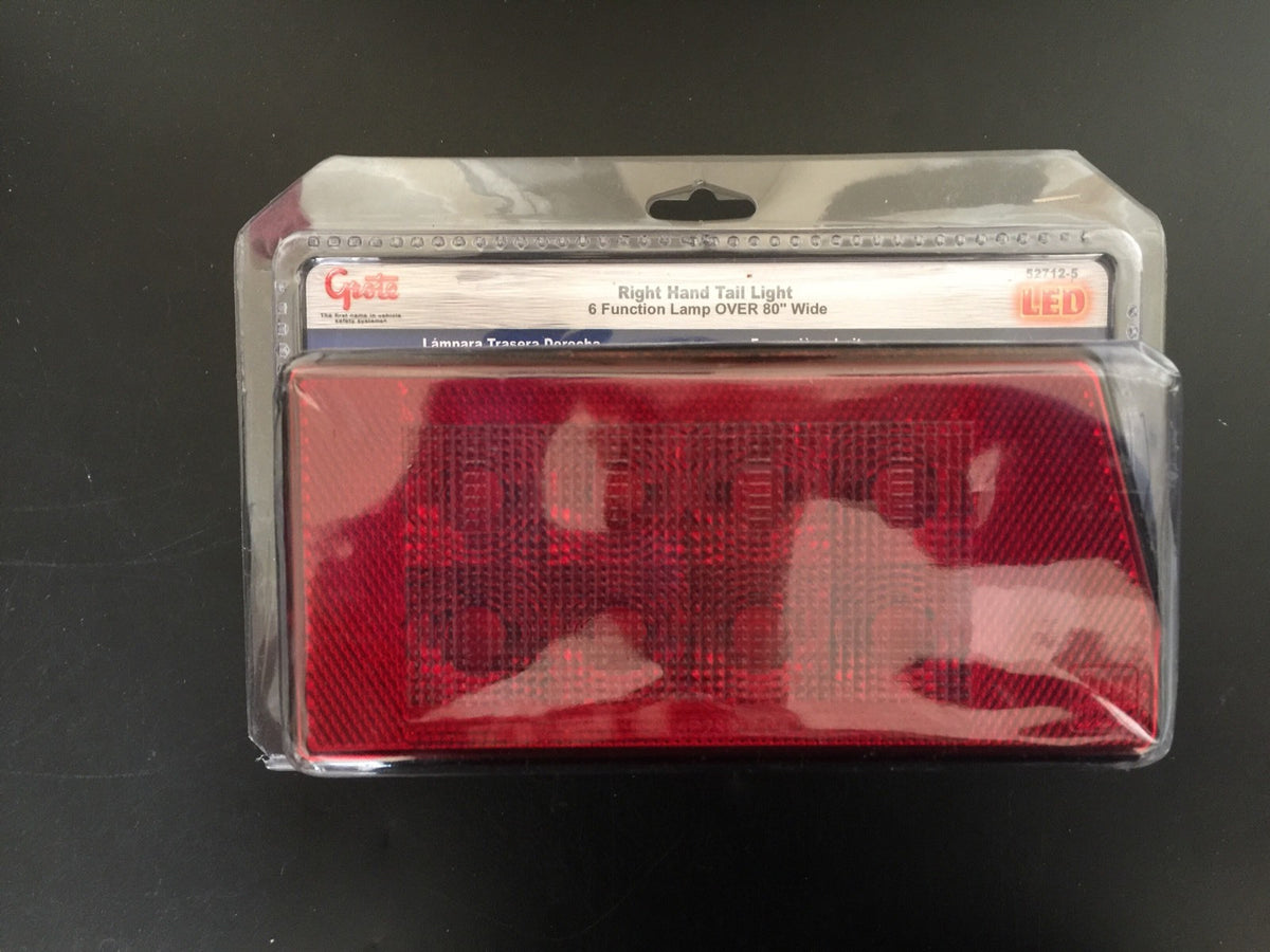 Grote Submersible LED 6 Function Right Hand Tail Light Model 52712-5 NEW