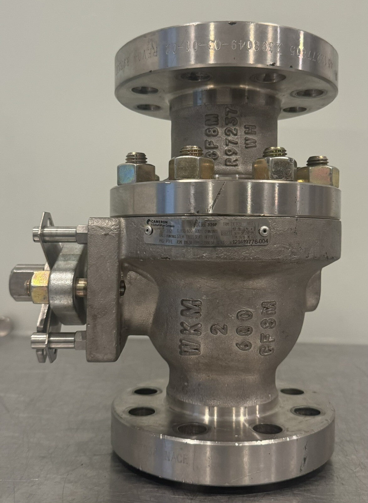 Cameron WKM 320F 2" Floating Ball Valve 316 Stainless NEW! FREE SHIPPING!