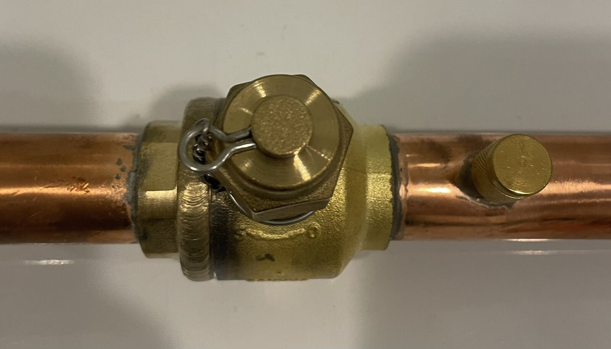 Sanhua 1” Cyclemaster Ball Valve W/ Access 03F10177 NEW!
