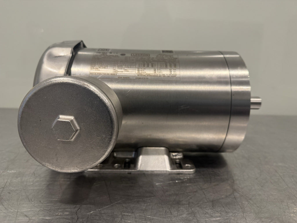 Leeson 122222.00 Stainless Washdown Motor CZ145T17UK2C NEW! FREE SHIPPING!