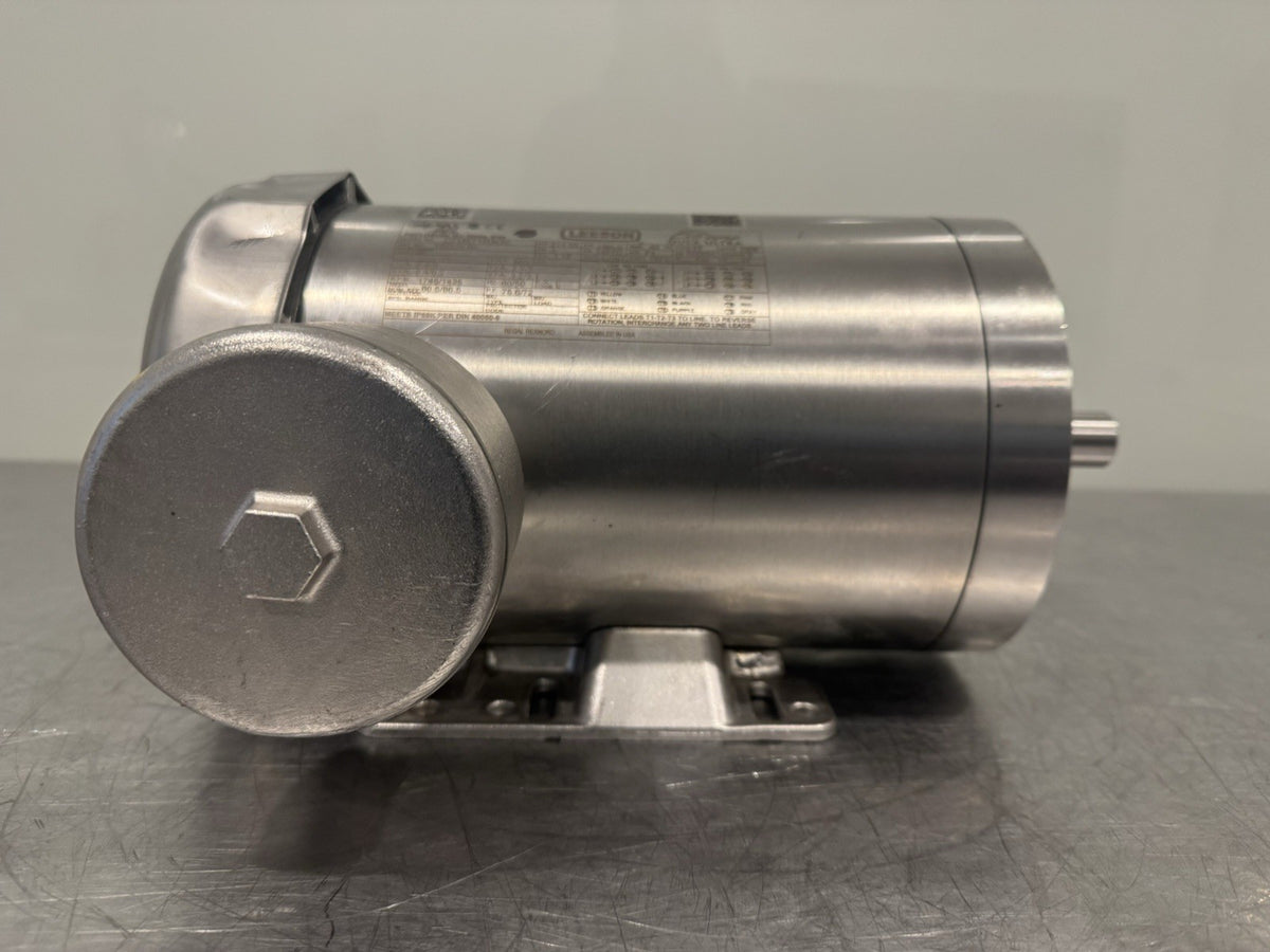 Leeson 122222.00 Stainless Washdown Motor CZ145T17UK2C NEW! FREE SHIPPING!