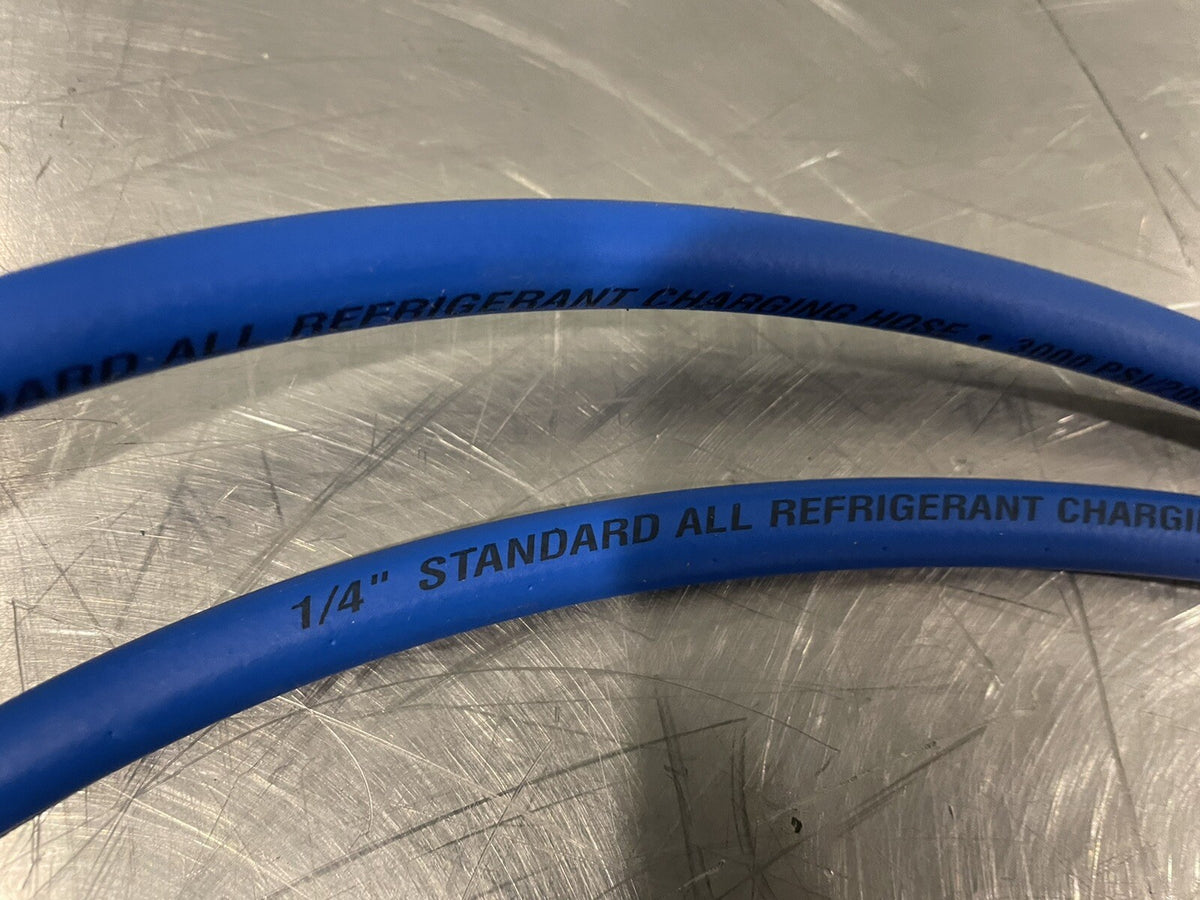1/4” Refrigerant Charging Hose 70” Long 3000PSI/ 206 Bar Burst 750PSI NEW!