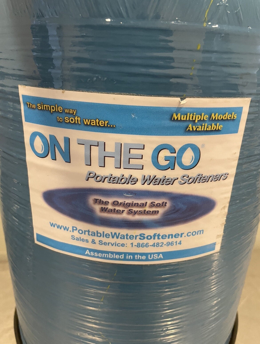 CH30317-02010103-30 Pentair Portable Water Softener UNTESTED MAY WORK!