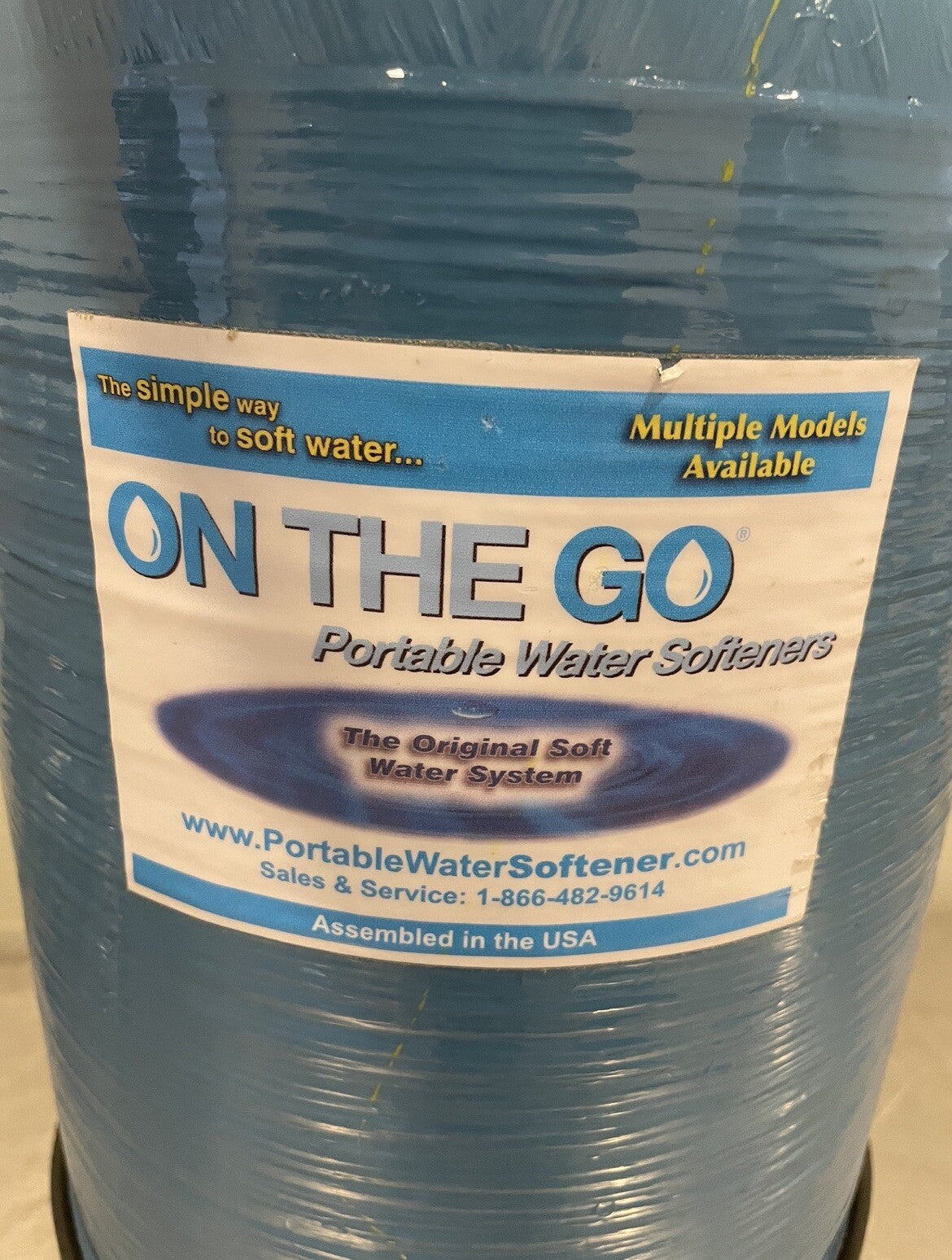 CH30317-02010103-30 Pentair Portable Water Softener UNTESTED MAY WORK!