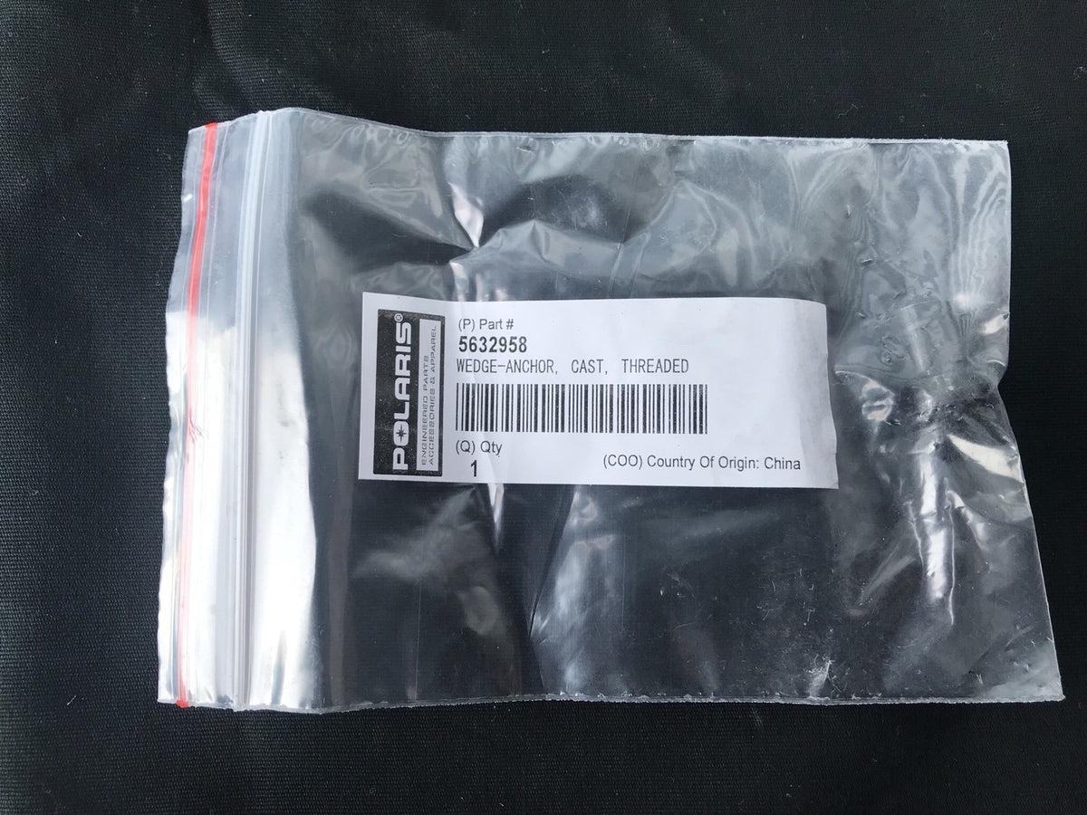 Polaris 5632958 OEM Wedge Anchor Cast Threaded BRAND NEW