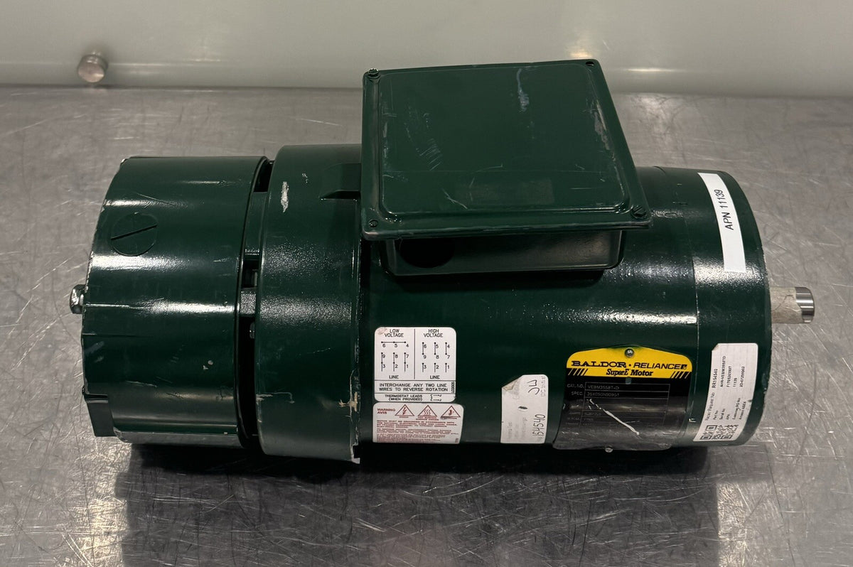 Baldor VEBM3558T-D Electric Brake Motor 2HP 230/460V NEW! FREE SHIPPING!