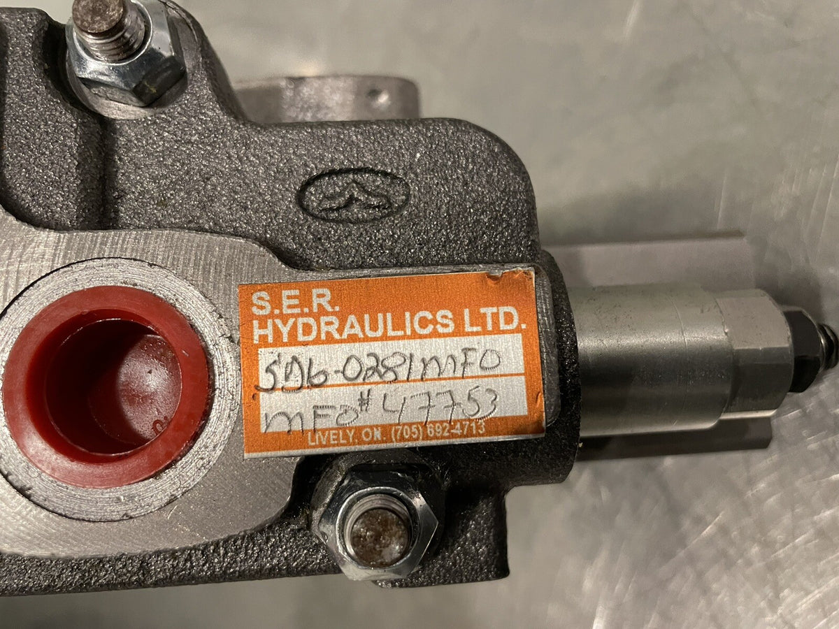 Walvoil 506-0281 Hydraulic Valve ASSY NEW! FREE SHIPPING!