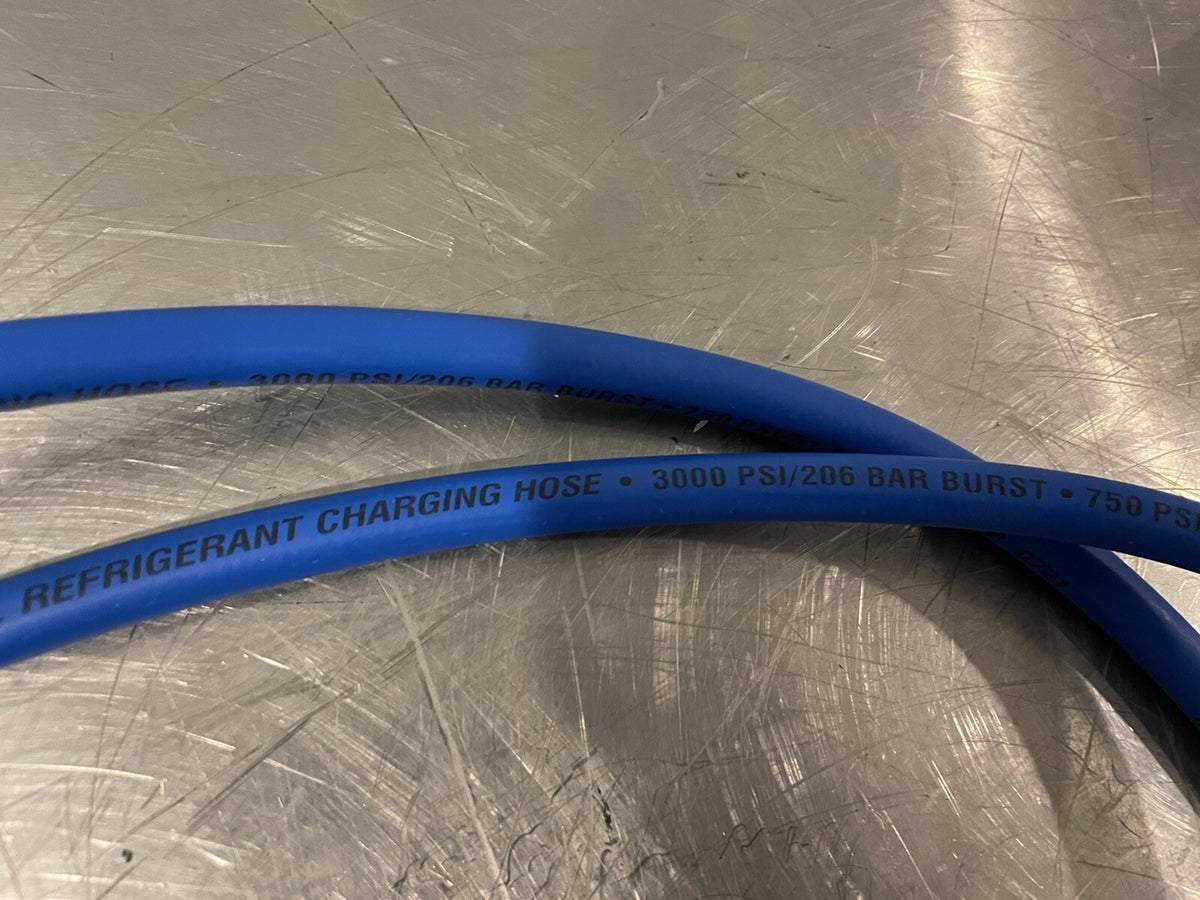 1/4” Refrigerant Charging Hose 70” Long 3000PSI/ 206 Bar Burst 750PSI NEW!