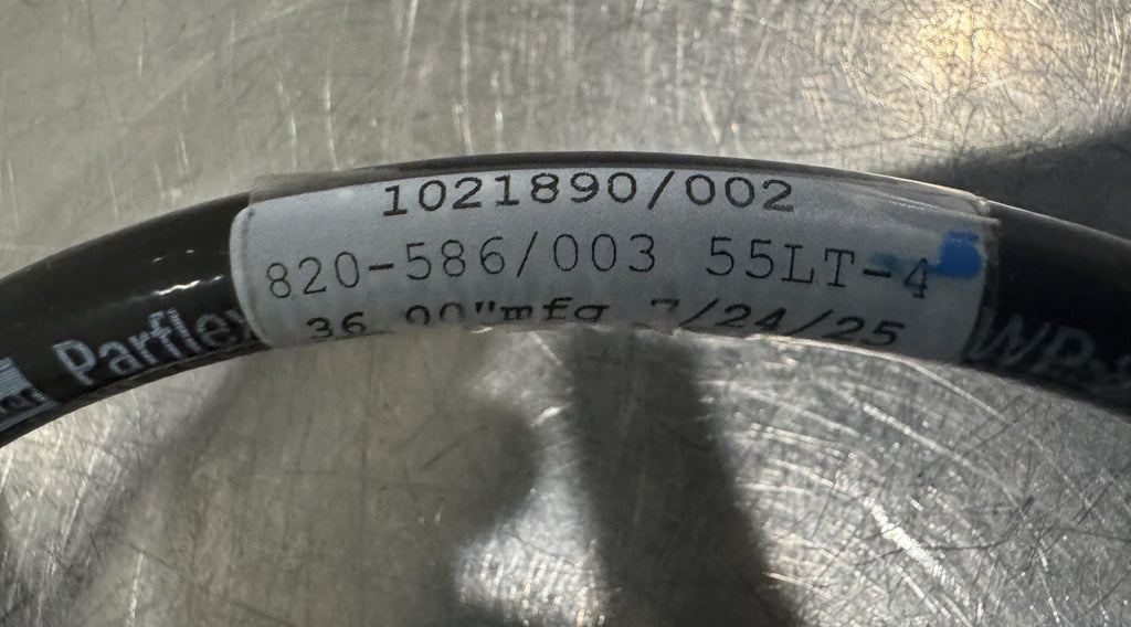 Raymond 1021890/002 Hydraulic Hose Forklift Parts NEW! FREE SHIPPING!
