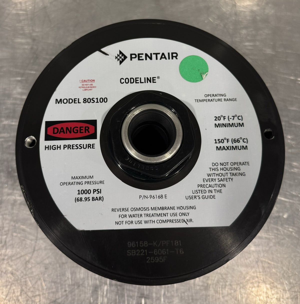 Pentair 80S100 Codeline Head ASSY 96168 NEW! FREE SHIPPING!