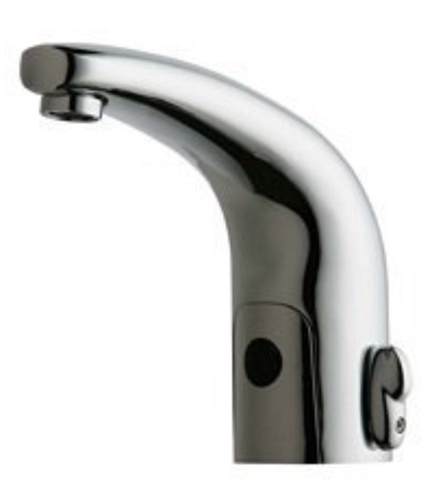 CHICAGO FAUCETS HyTronic IR Faucet With External Mixer Chrome 116.593.AB.1 NEW