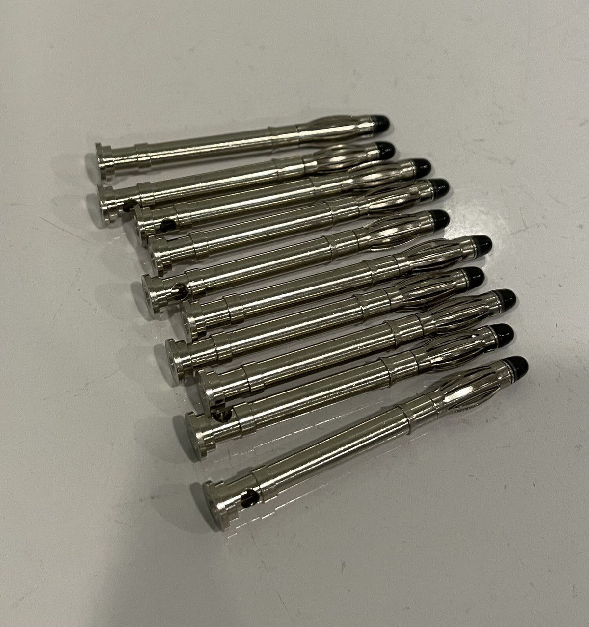 Banana Plug Connector Insert Black 10PACK NEW! FREE SHIPPING!