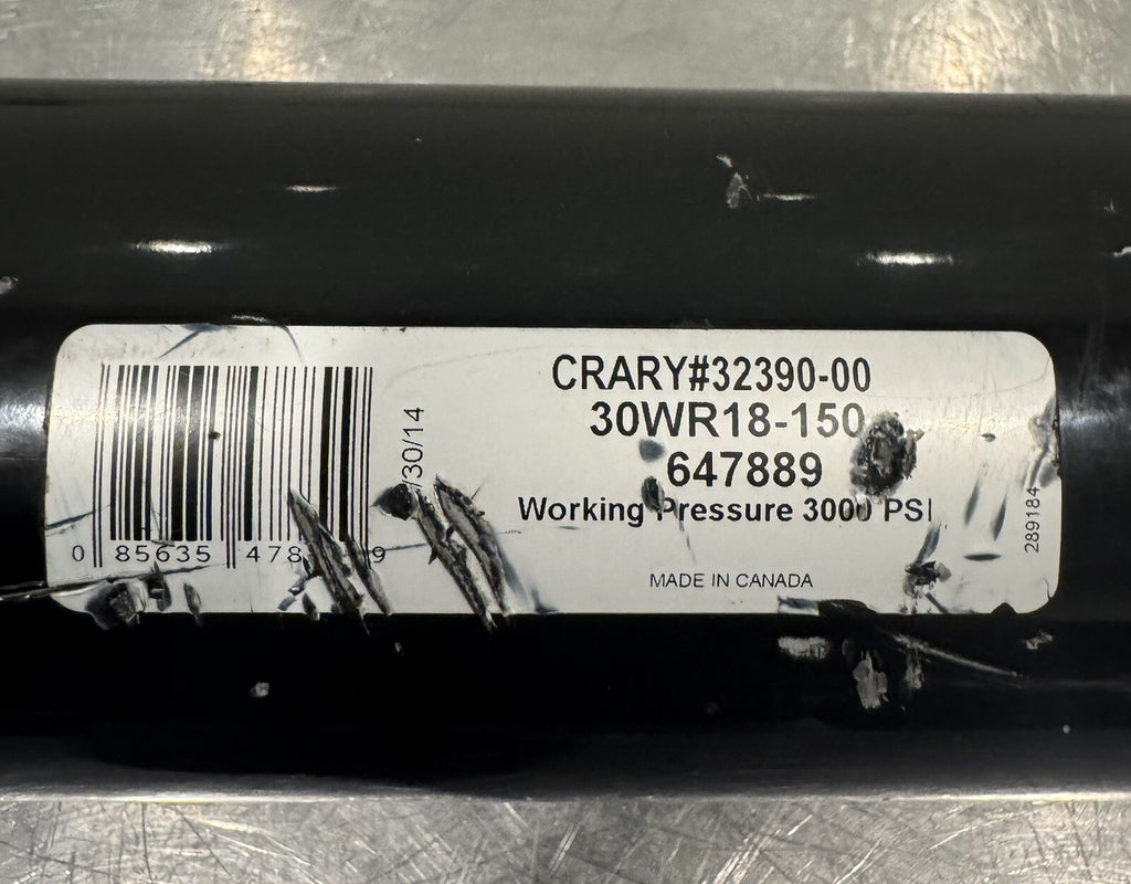 Crary 32390-00 Hydraulic Cylinder 647889 30WR18-150 NEW! FREE SHIPPING!