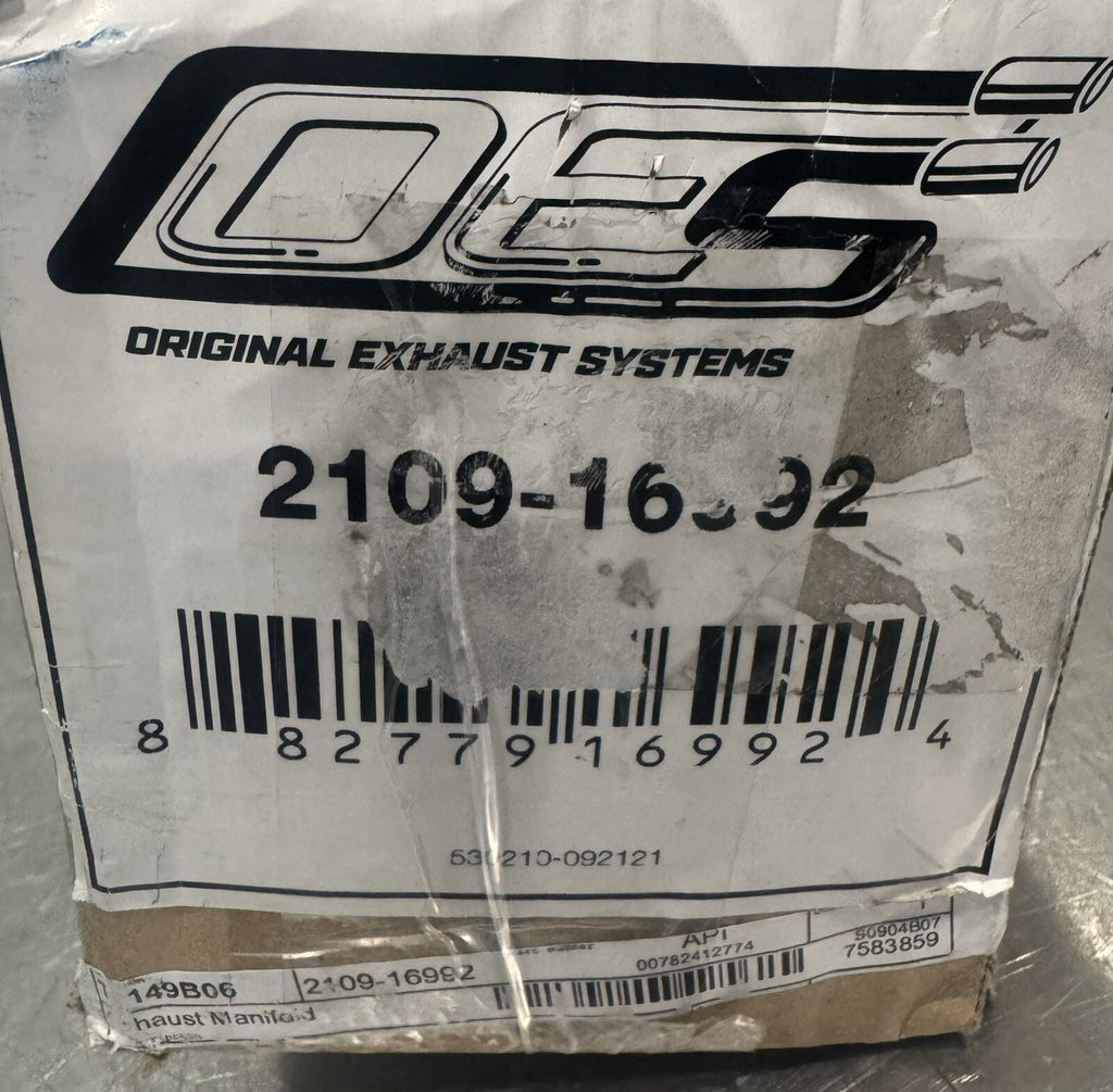 OES 2109-16992 Exhaust Manifold Kit NEW IN BOX! FREE SHIPPING!