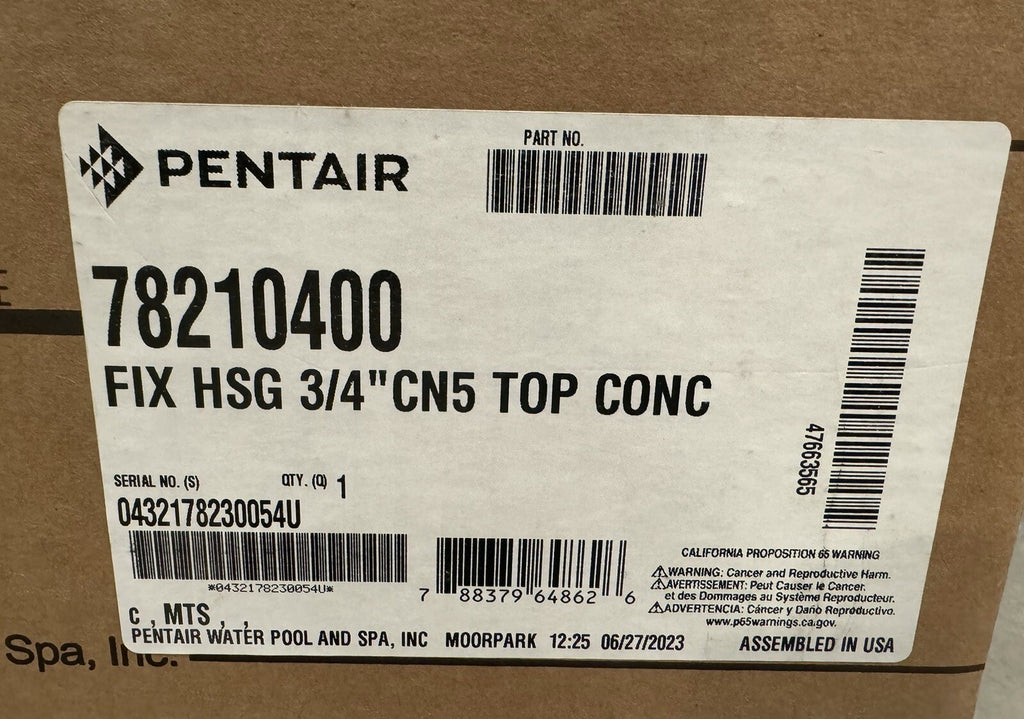 Pentair 78210400 Swimming Pool Niche Stainless Steel Large NEW IN BOX!