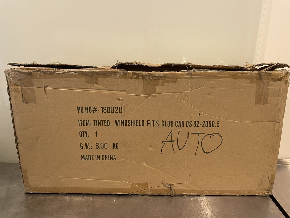 180020 Tinted Windshield Club Car 82-2000.5 NEW IN BOX! FREE SHIPPING!