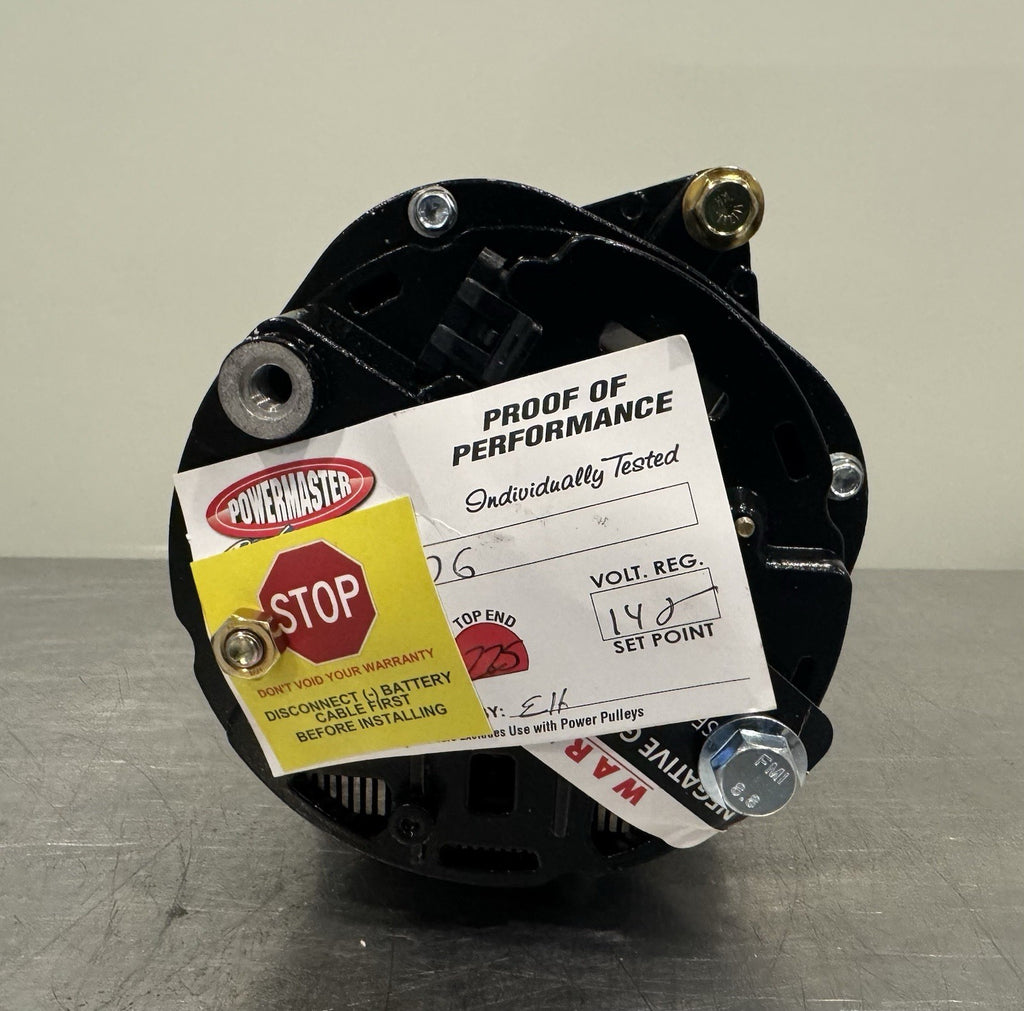 Powermaster 57806 Street Alternator CS144 200A 12V NEW! FREE SHIPPING!