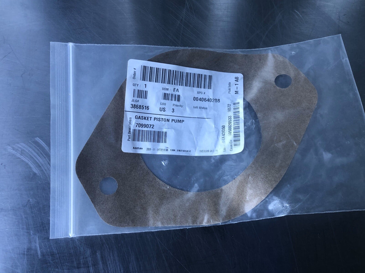 JLG 7099072 Piston Pump Gasket Replacement NEW!! FREE SHIPPING!!!