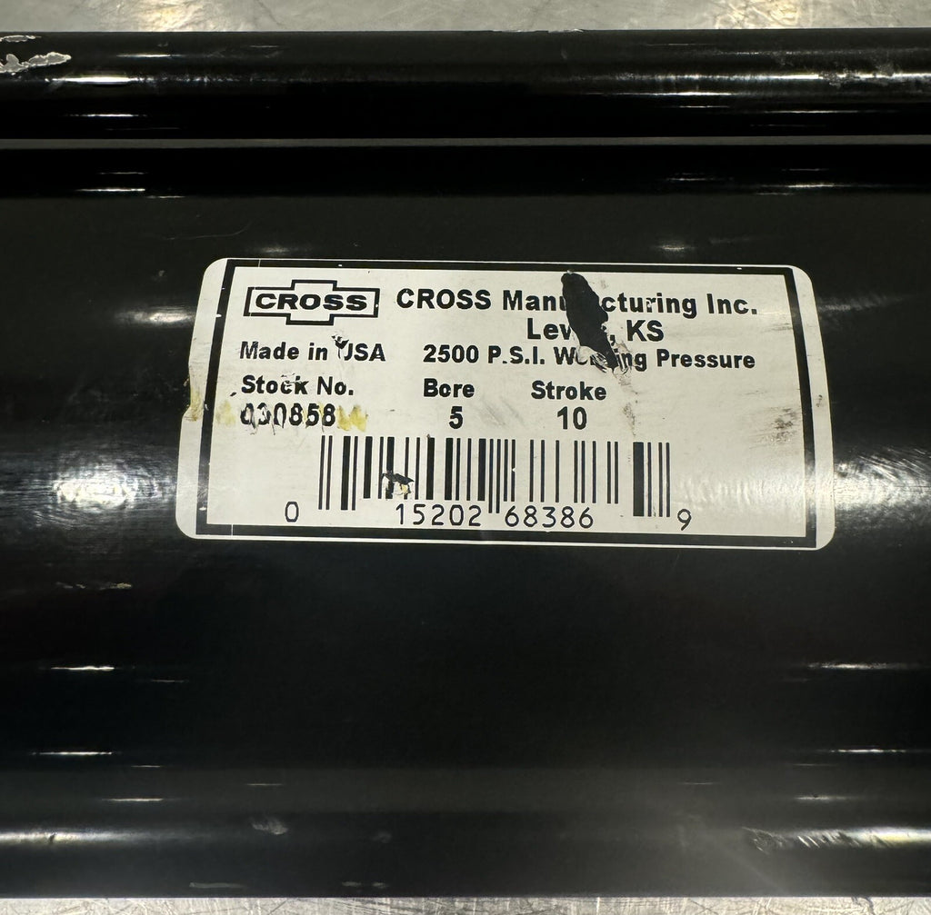 Cross 030858 Tie Rod Hydraulic Cylinder 5” Bore 10” Stroke NEW! FREE SHIPPING!