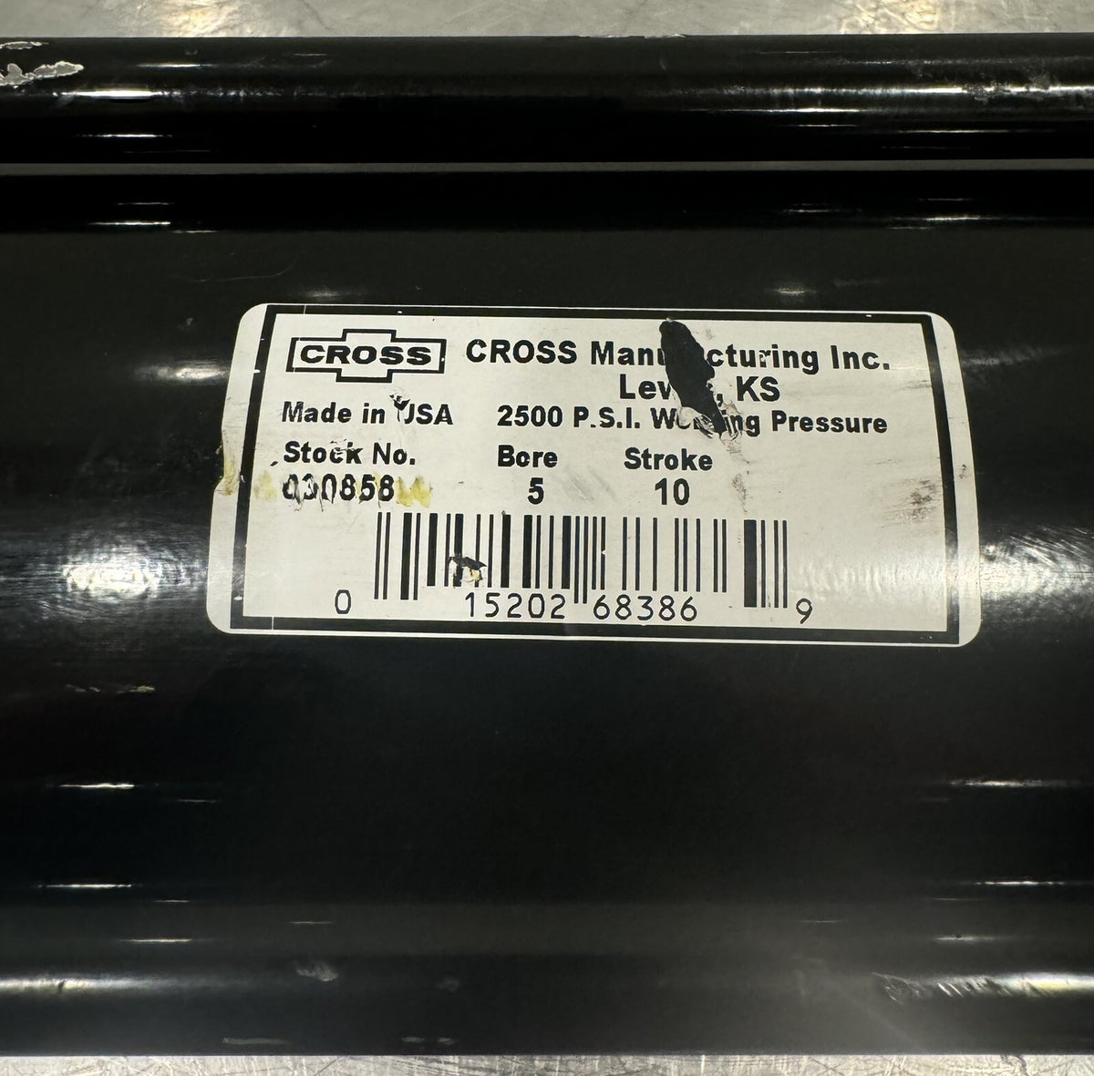 Cross 030858 Tie Rod Hydraulic Cylinder 5” Bore 10” Stroke NEW! FREE SHIPPING!